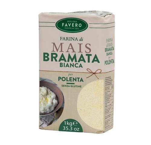 FARINA BIANCA PER POLENTA        KG.1X10