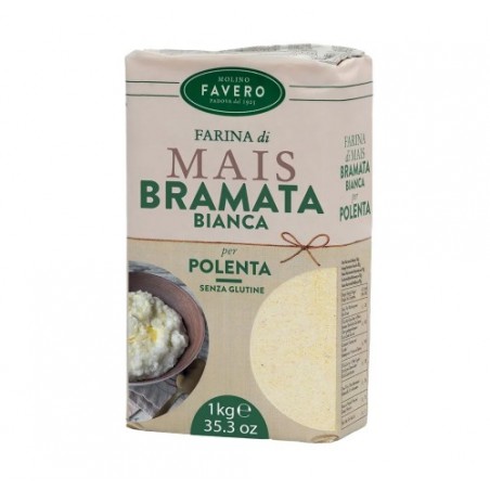 FARINA BIANCA PER POLENTA        KG.1X10