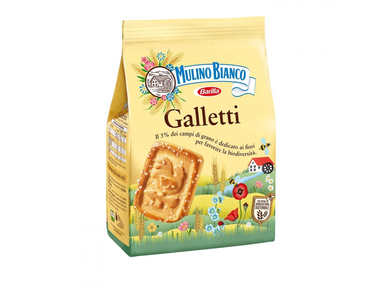 BISC. GALLETTI MULINO BIANCO GR.800X12