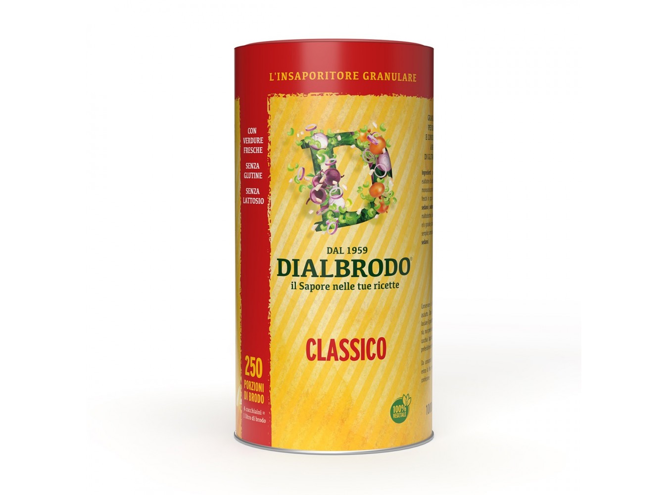 BRODO GRAN. VEGETALE DIALBRODO    KG.1X6