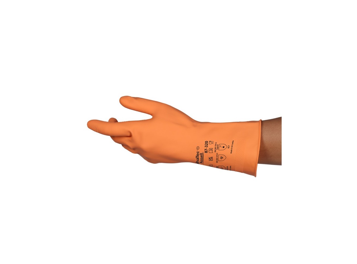 GUANTI MARI.ORANGE L P12           N.144