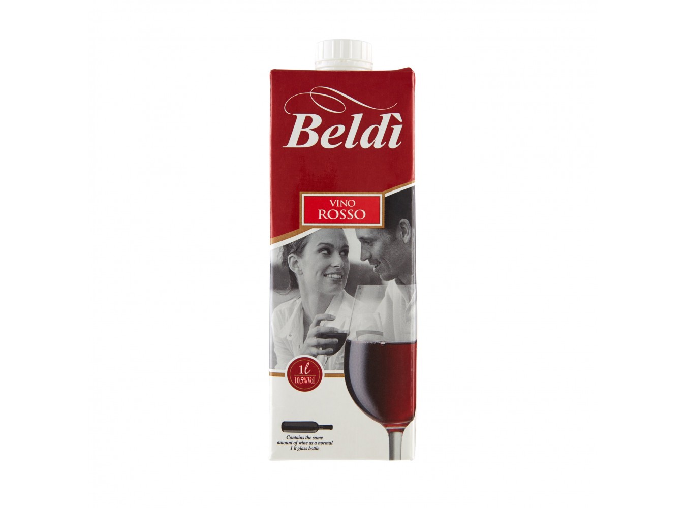 VINO ROSSO BRICK BELDI           LT.1X10