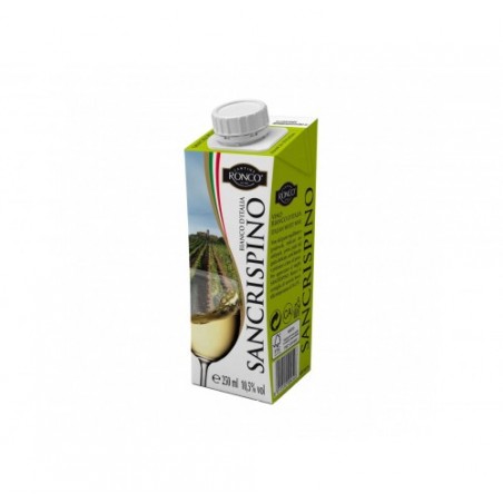 VINO BIANCO BRICK SAN CRISPINO ML.250X24