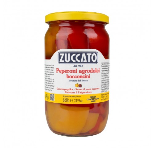 PEPERONI FALDE ZUCCATO         GR.680X12