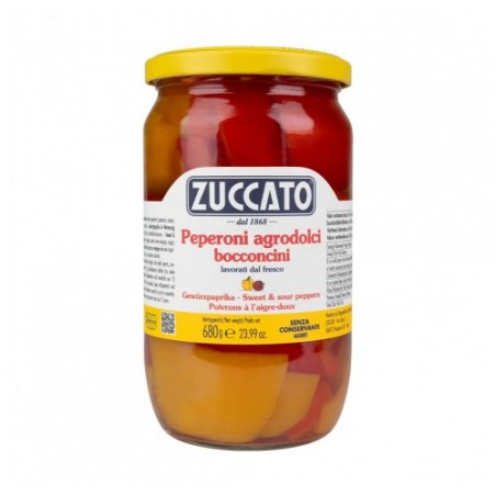 PEPERONI FALDE ZUCCATO         GR.680X12