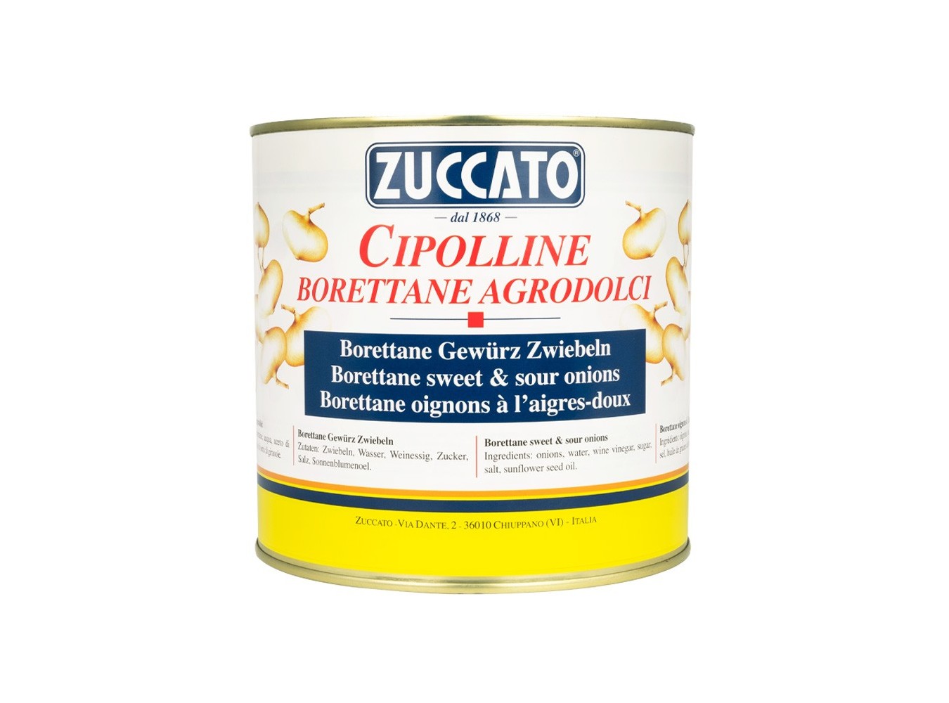 CIPOLLE BORETTANE ZUCCATO       KG.2,5X6