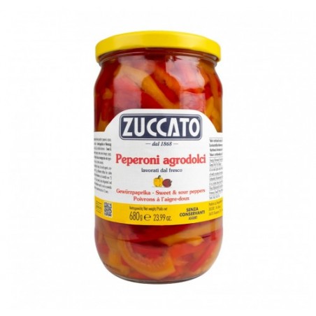 PEPERONI FILETTO ZUCCATO       GR.680X12