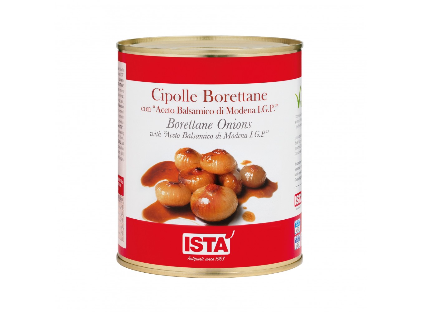 CIPOLLE ACETO BALS. IGP ISTA' GR.800X12