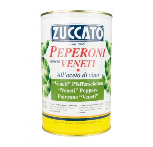 PEPERONI VENETI ZUCCATO         KG.3,9X3