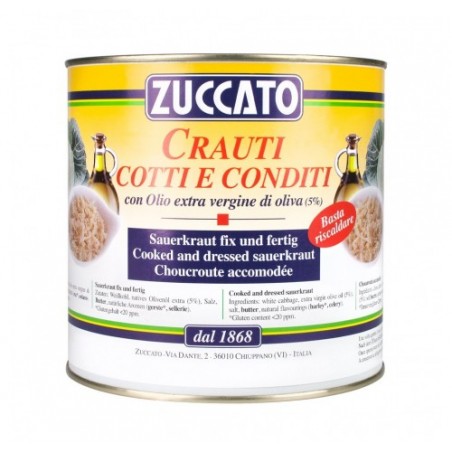 CRAUTI COTTI & CONDITI ZUCCATO  KG.2,6X6