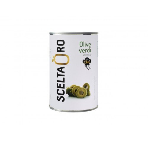 OLIVE VERDI RONDELLE ORO        KG.4,3X3