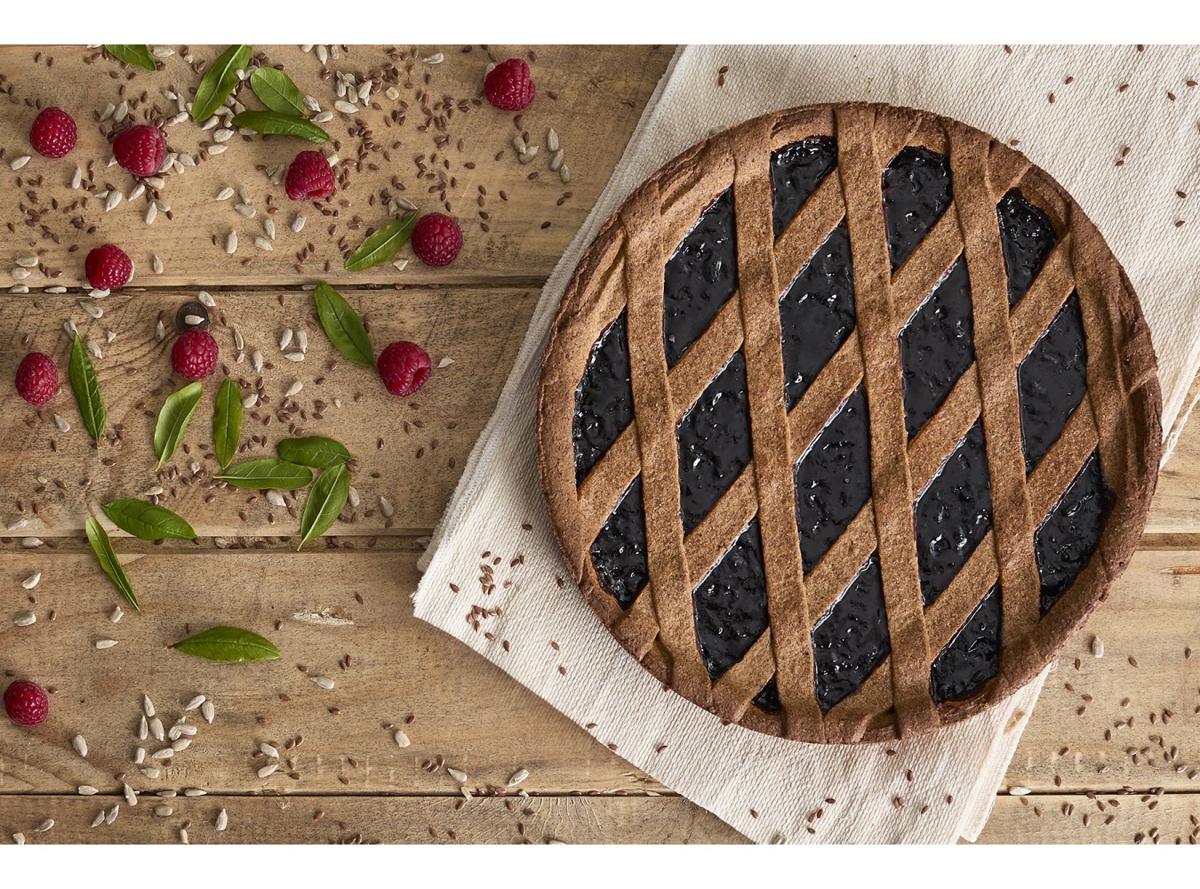 TORTA CROSTATA VEGAN LAMP/SAMBUCO GR900