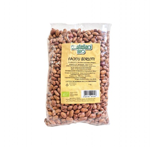 FAGIOLI SECCHI BORLOTTI BIO      KG.1X12