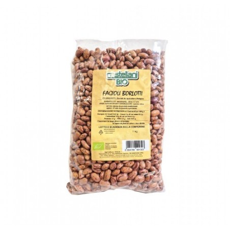 FAGIOLI SECCHI BORLOTTI BIO      KG.1X12
