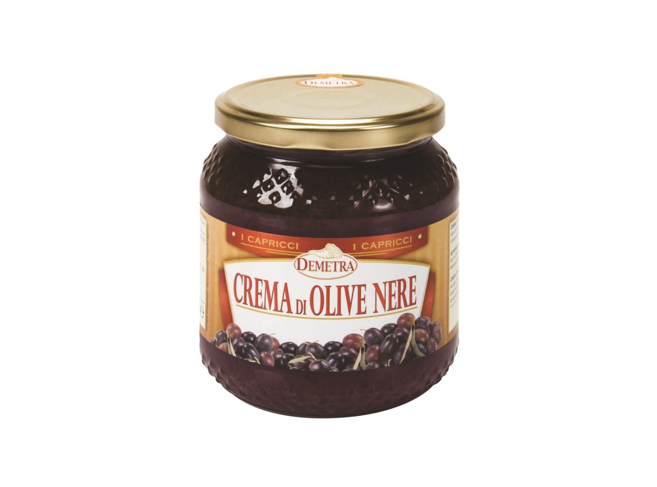 CREMA OLIVE NERE DEMETRA        ML.580X6