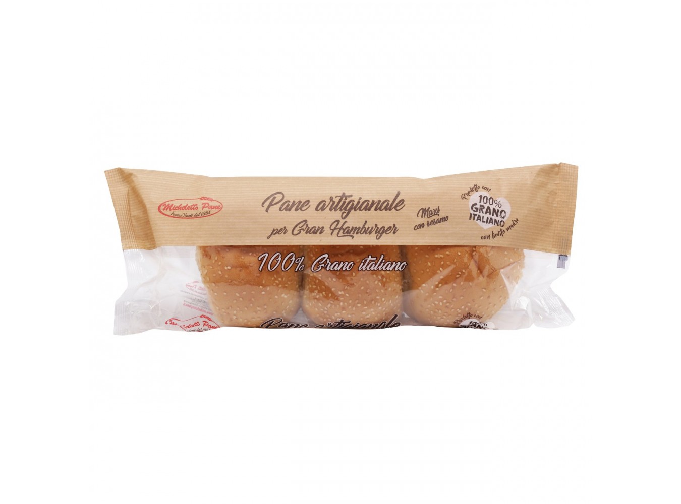 PANE MICHELETTO HAMBURGER SES. P6X6 K2,7