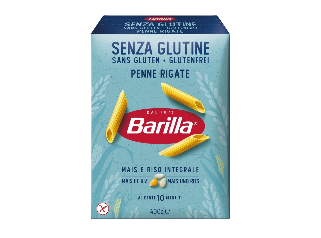 BARILLA S/GLUTINE PENNE        GR.400X14