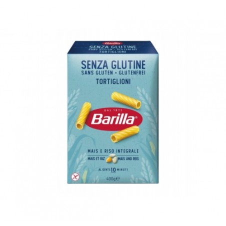 BARILLA S/GLUTINE TORTIGLIONI  GR.400X14