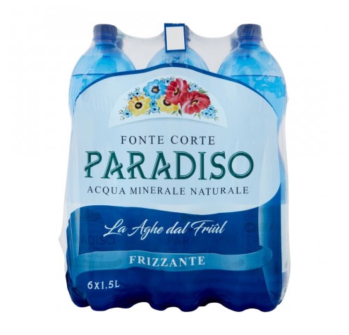 ACQUA FRIZZANTE PARADISO        LT.1,5X6