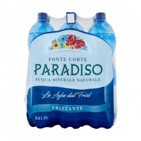 ACQUA FRIZZANTE PARADISO        LT.1,5X6