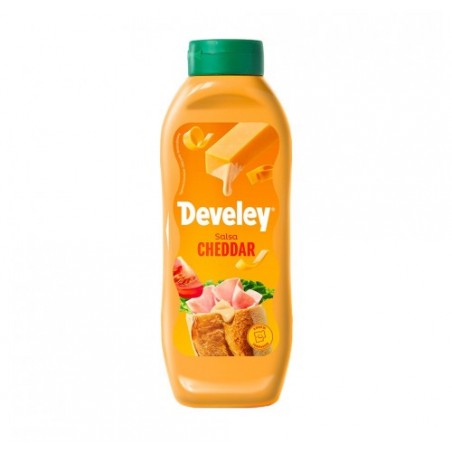SALSA CHEDDAR SQUEEZE DEVELEY   ML.875X8