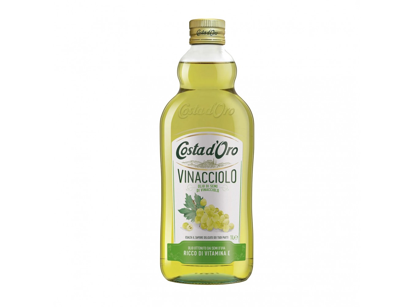 OLIO SEMI VINACCIOLO COSTA D'ORO  LT.1X8