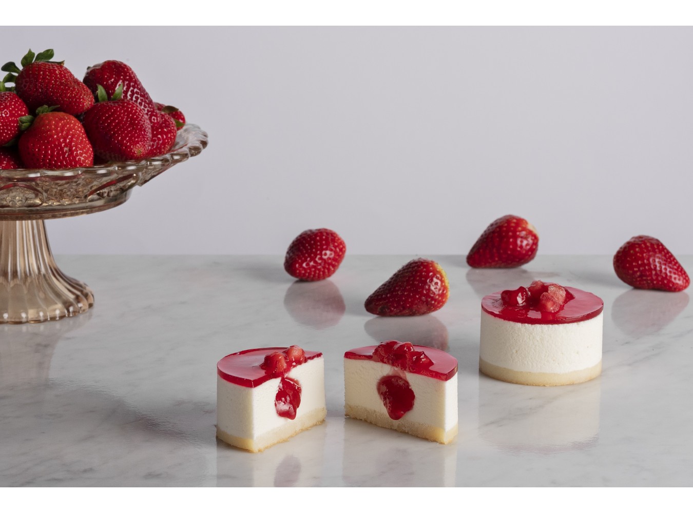 TORTA MINI MOUSSE YOG./FRAGOLA GR.110X15