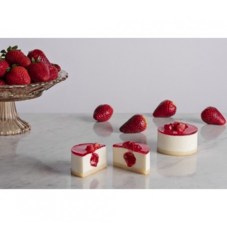TORTA MINI MOUSSE YOG./FRAGOLA GR.110X15