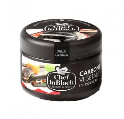 CARBONE VEGETALE ALIMENT. POLVERE GR.70