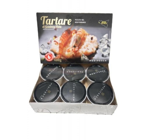 TARTARE DI GAMBERO VIOLA PZ6X80GR