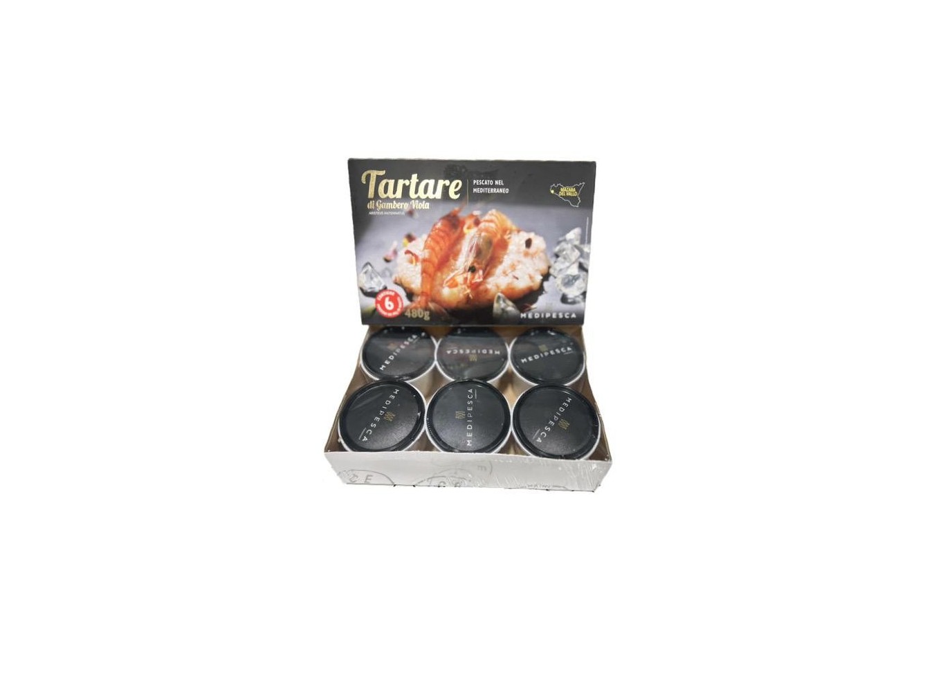 TARTARE DI GAMBERO VIOLA PZ6X80GR