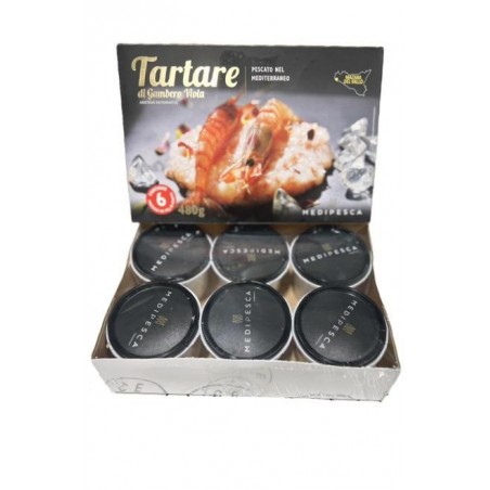 TARTARE DI GAMBERO VIOLA PZ6X80GR