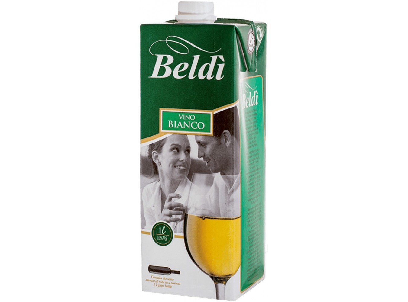 VINO BIANCO BRICK BELDI          LT.1X10