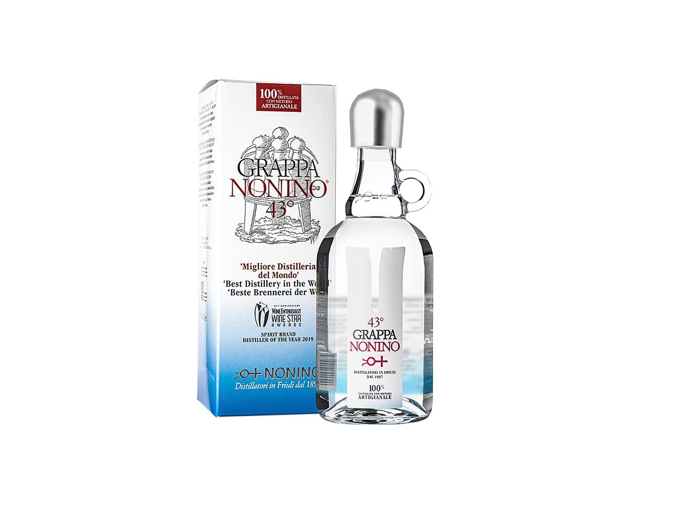GRAPPA NONINO FRIULANA 43°      ML.700X6