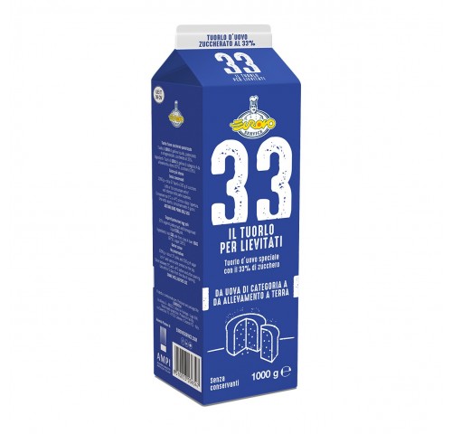 UOVA BRICK TUORLO '33 ZUCCHERATO' LT.1X6