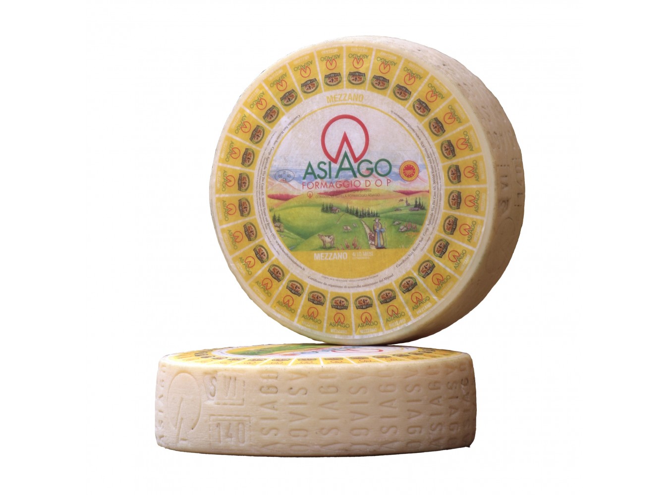 ASIAGO MEZZANO DOP SAN ROCCO      KG.2,5