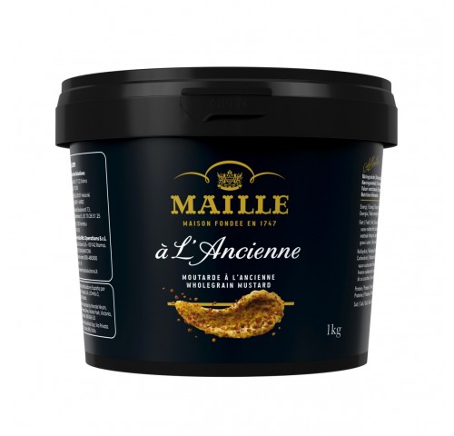 SENAPE ANTICA CON GRANI MAILLE    KG.1X6