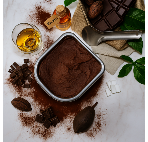 SORBETTO FONDENTE E RHUM          KG.1,6