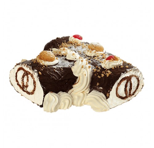 TORTA TRONCO NATALIZIO CIOCCOLATO   KG.1