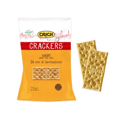 CRACKER SALATO CRICH           GR.750X12