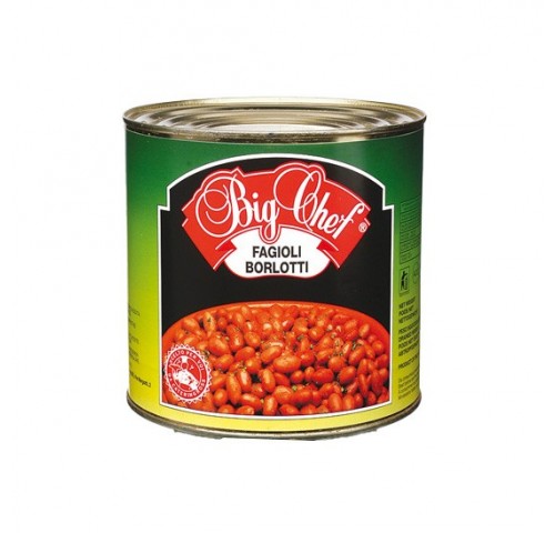 FAGIOLI BORLOTTI BIG CHEF       KG.2,6X6