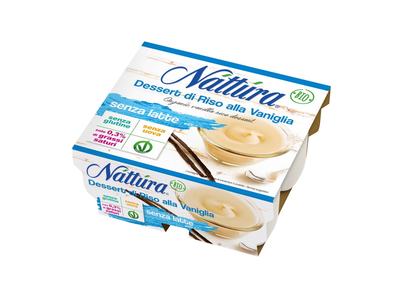 BUDINO PRONTO RISO VANIGLIA GR.100X4 N.6