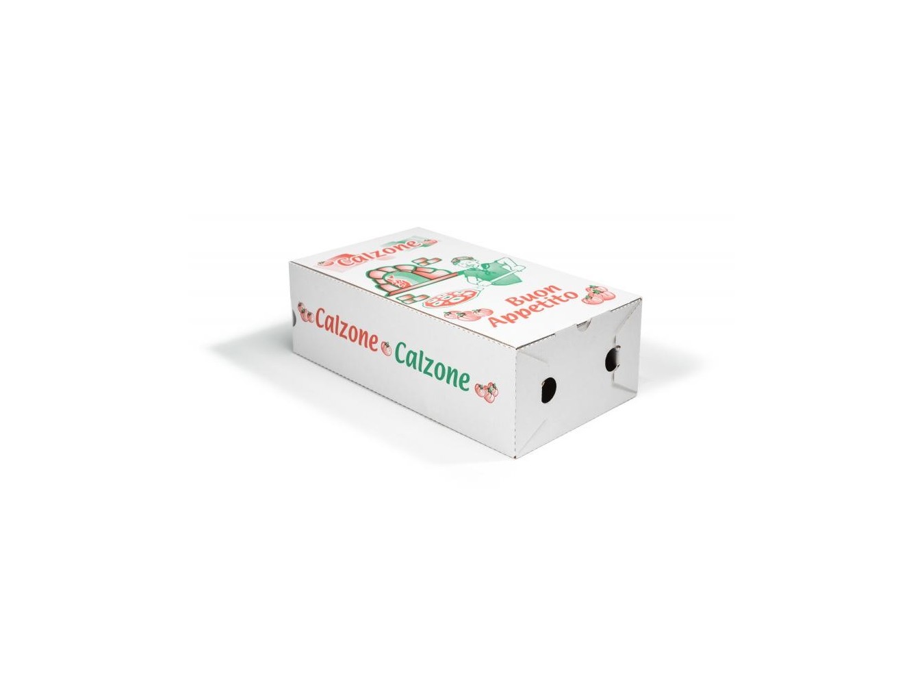 PIZZABOX CALZONE 32X18X10 KBSV     N.100