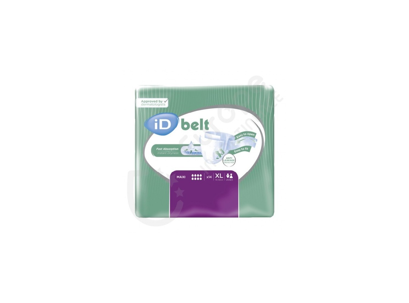 PANN.BELT MAXI VIOLA XL C/BARRIERA N14X4