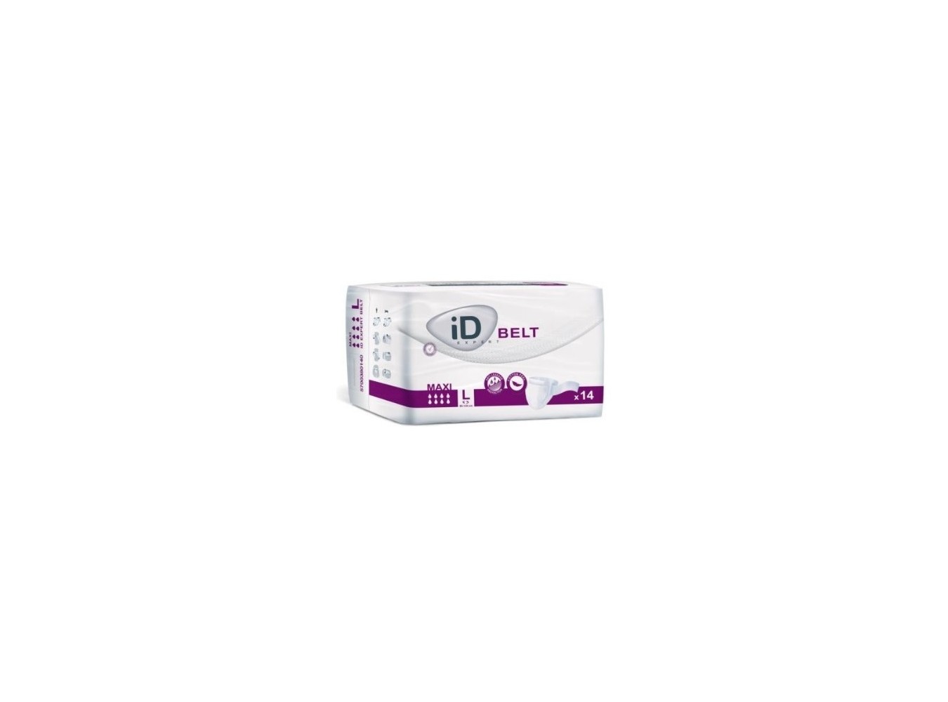 PANN.BELT MAXI VIOLA L N.14X4