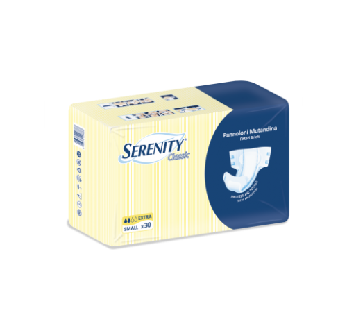 PANN.MUTANDINA SMALL  3X30 N.90