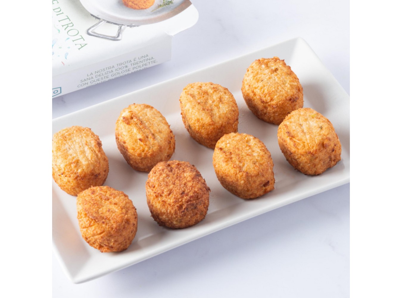 POLPETTINE DI TROTA 30PZ - 1KG