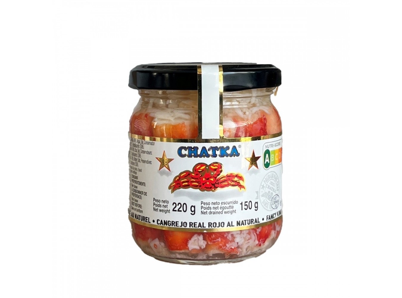 POLPA NATURALE 100% KING CRAB 220G PZ1X6