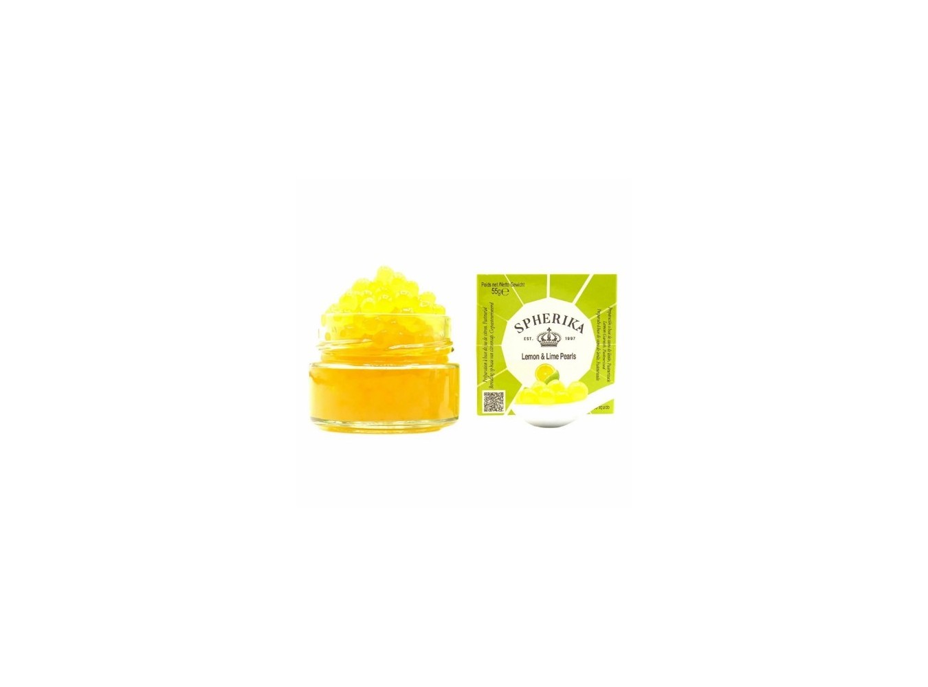 PERLAGE SFERICO LIMONE&LIME 55GR X4 PZ