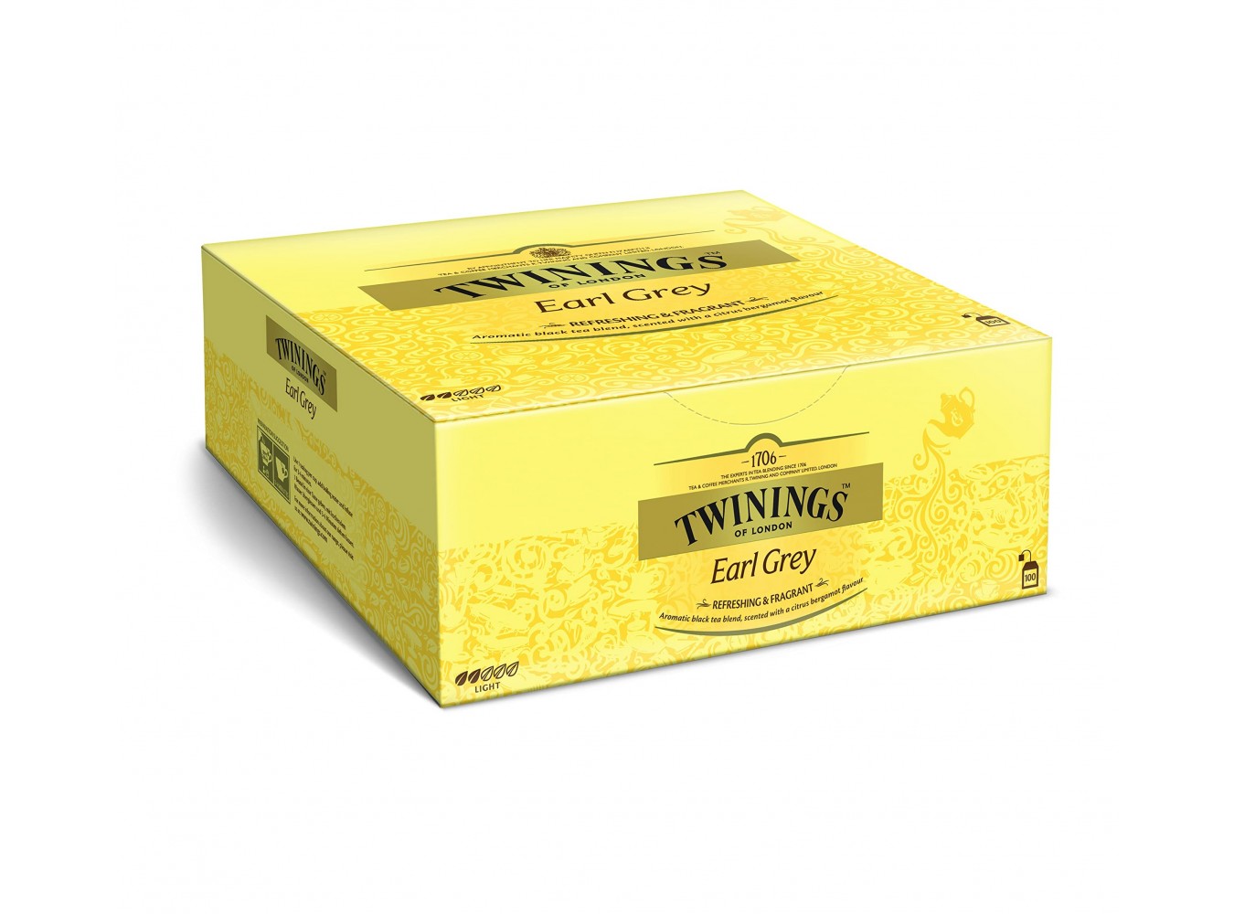 THE NERO TWININGS EARL GREY      F.100X4